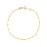 Bracelet citron Classique Gigi, or rose, 19 cm
