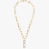 Collier Sautoir Move 10th Anniversary XL Diamant Or Jaune