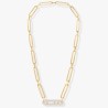 Collier Sautoir Move 10th Anniversary XL Diamant Or Jaune
