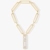 Collier Sautoir Move 10th Anniversary XL Diamant Or Jaune