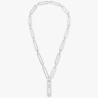 Collier Sautoir Move 10th Anniversary XL Diamant Or Blanc
