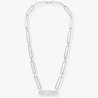 Collier Sautoir Move 10th Anniversary XL Diamant Or Blanc