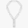 Collier Sautoir Move 10th Anniversary XL Diamant Or Blanc