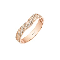 Bracelet joséphine aigrette or rose, diamants - 085432 - Chaumet