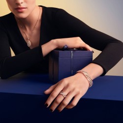 Bracelet joséphine aigrette or rose, diamants - 085432 - Chaumet